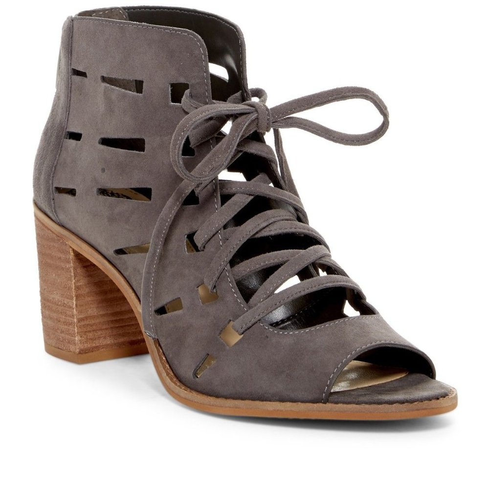 Vince Camuto Tressa Perforated Lace Up Sandals